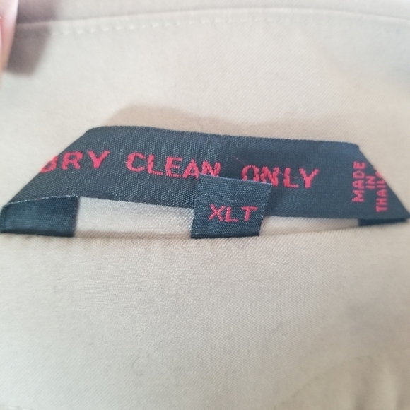 Rochester Big & Tall | Khaki Trench Coat - Picture 6 of 15